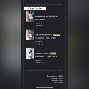 Amanda corset from outcast exclusive